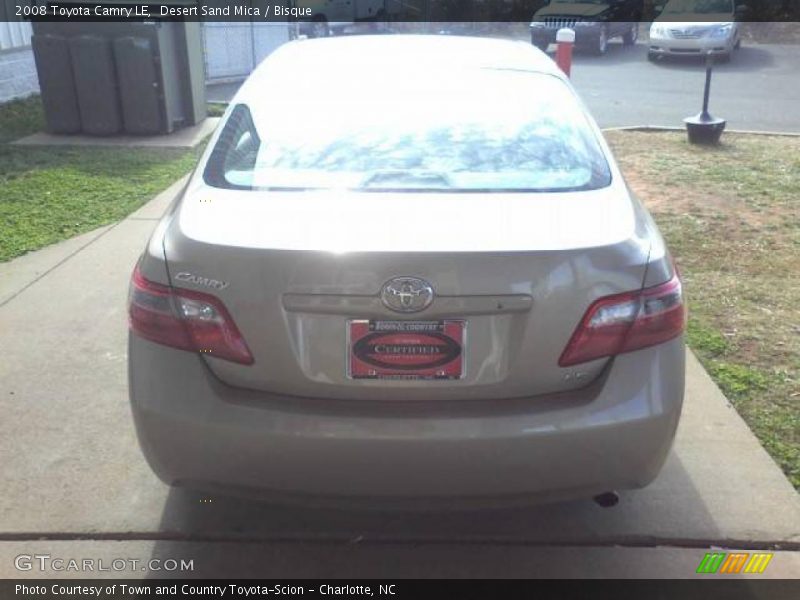 Desert Sand Mica / Bisque 2008 Toyota Camry LE