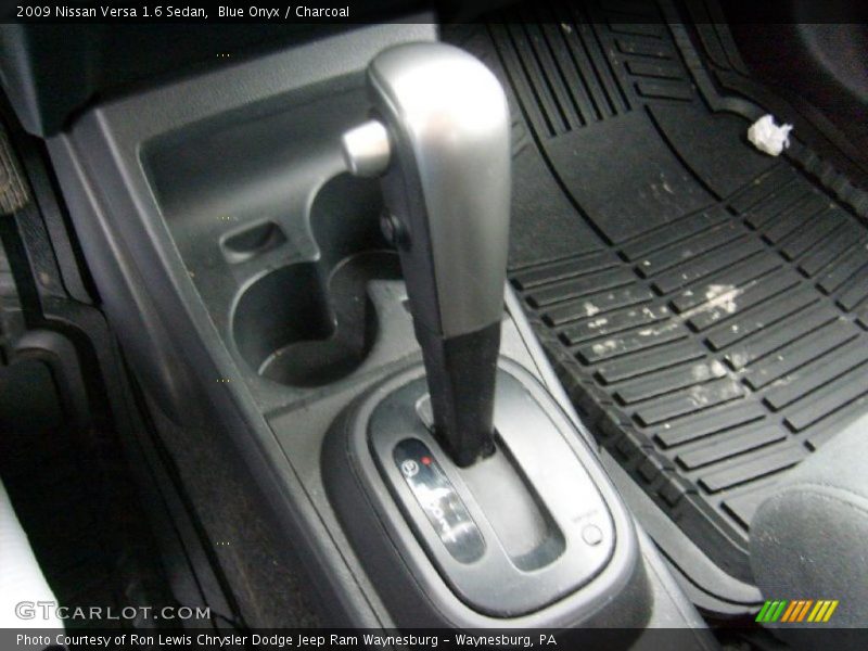 Blue Onyx / Charcoal 2009 Nissan Versa 1.6 Sedan