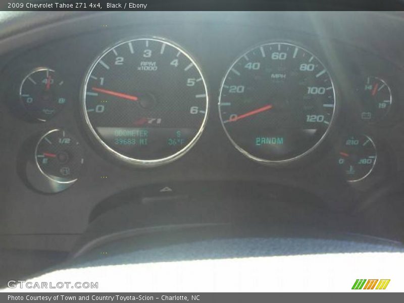 Black / Ebony 2009 Chevrolet Tahoe Z71 4x4