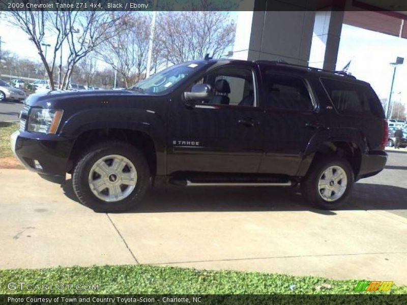 Black / Ebony 2009 Chevrolet Tahoe Z71 4x4