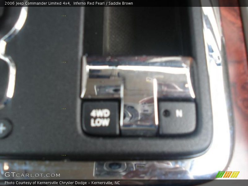 Inferno Red Pearl / Saddle Brown 2006 Jeep Commander Limited 4x4