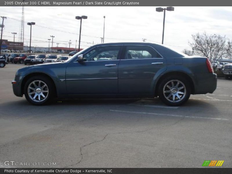 Magnesium Pearl / Dark Slate Gray/Light Graystone 2005 Chrysler 300 C HEMI