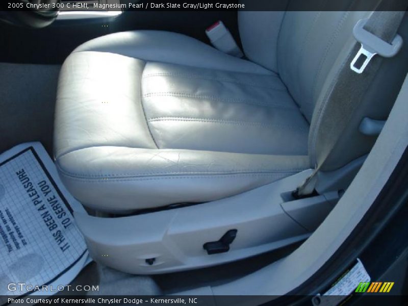 Magnesium Pearl / Dark Slate Gray/Light Graystone 2005 Chrysler 300 C HEMI
