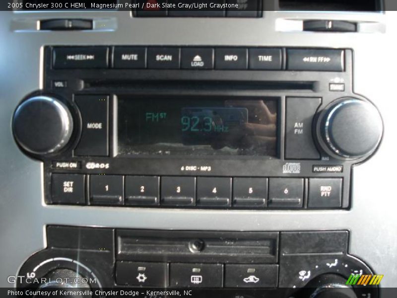 Magnesium Pearl / Dark Slate Gray/Light Graystone 2005 Chrysler 300 C HEMI