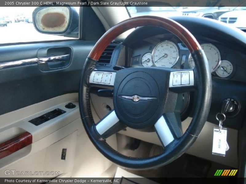 Magnesium Pearl / Dark Slate Gray/Light Graystone 2005 Chrysler 300 C HEMI