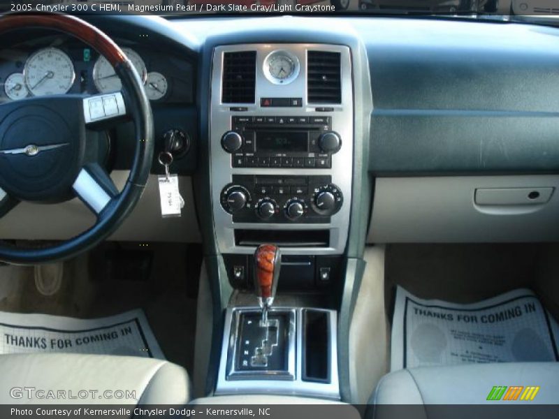 Magnesium Pearl / Dark Slate Gray/Light Graystone 2005 Chrysler 300 C HEMI