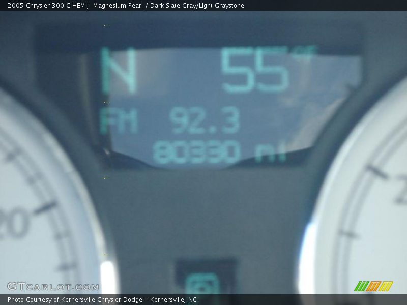 Magnesium Pearl / Dark Slate Gray/Light Graystone 2005 Chrysler 300 C HEMI