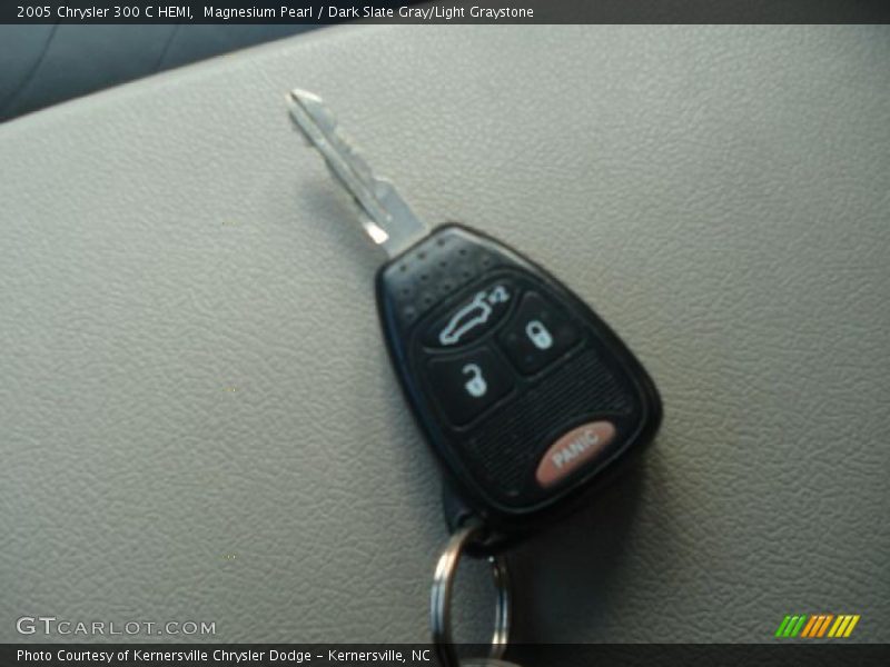 Magnesium Pearl / Dark Slate Gray/Light Graystone 2005 Chrysler 300 C HEMI