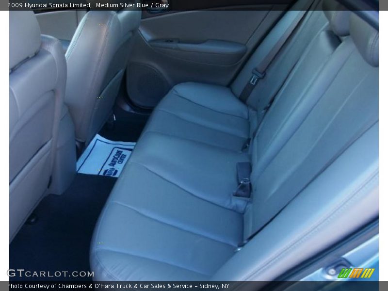 Medium Silver Blue / Gray 2009 Hyundai Sonata Limited