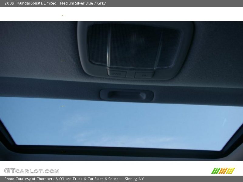 Medium Silver Blue / Gray 2009 Hyundai Sonata Limited