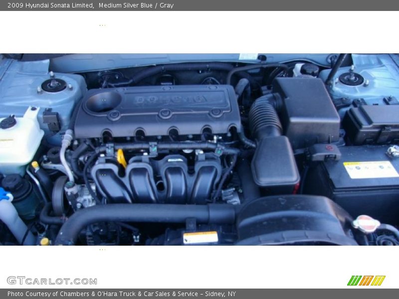  2009 Sonata Limited Engine - 2.4 Liter DOHC 16V VVT 4 Cylinder