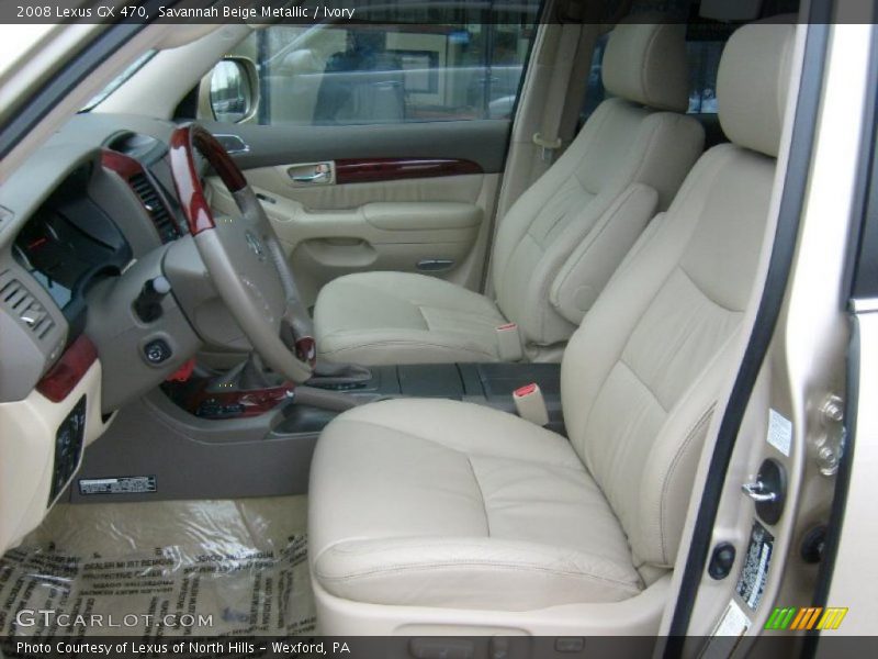 Savannah Beige Metallic / Ivory 2008 Lexus GX 470