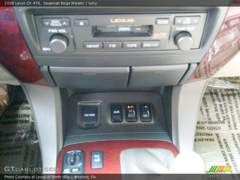 Savannah Beige Metallic / Ivory 2008 Lexus GX 470