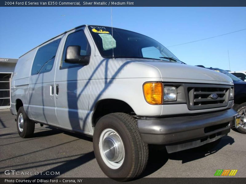Silver Metallic / Medium Flint 2004 Ford E Series Van E350 Commercial