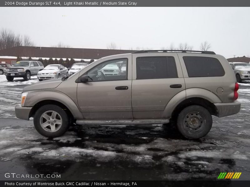 Light Khaki Metallic / Medium Slate Gray 2004 Dodge Durango SLT 4x4