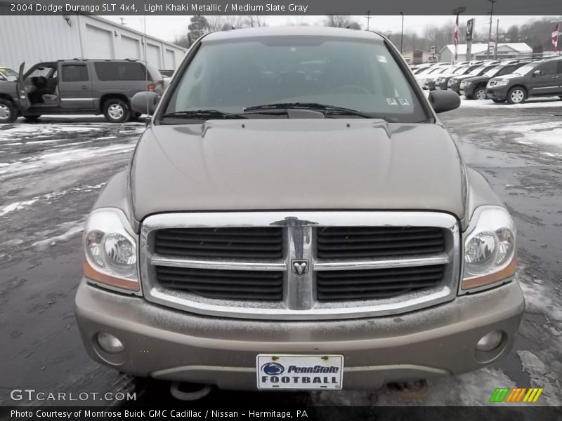 Light Khaki Metallic / Medium Slate Gray 2004 Dodge Durango SLT 4x4