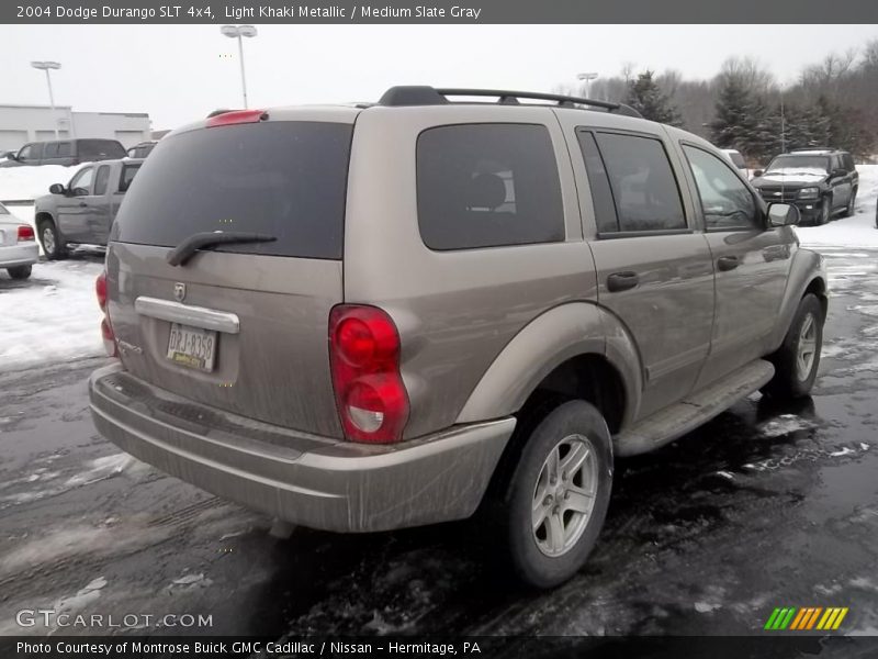 Light Khaki Metallic / Medium Slate Gray 2004 Dodge Durango SLT 4x4