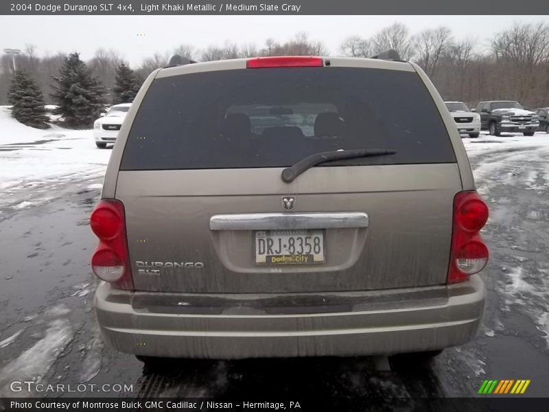 Light Khaki Metallic / Medium Slate Gray 2004 Dodge Durango SLT 4x4