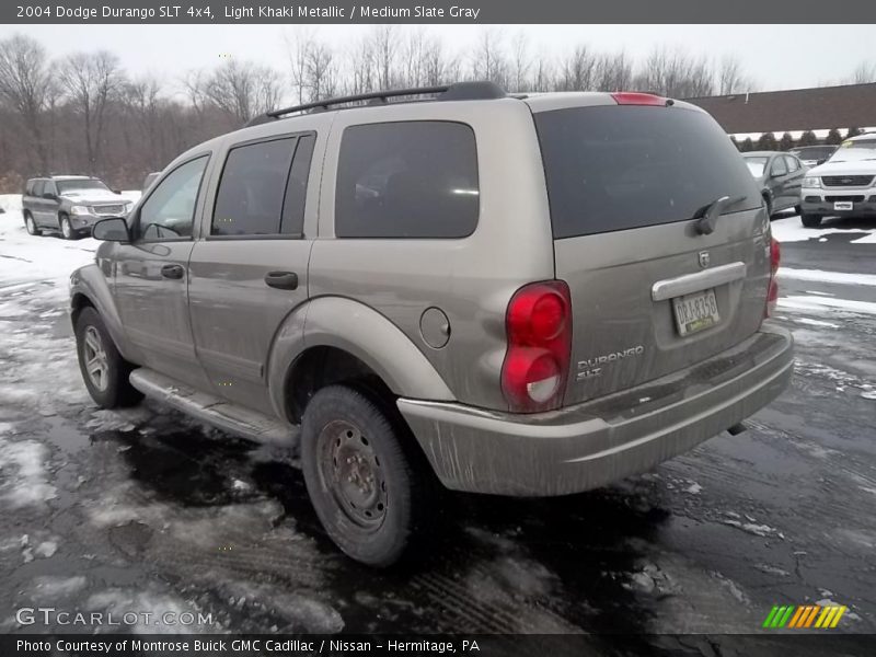Light Khaki Metallic / Medium Slate Gray 2004 Dodge Durango SLT 4x4