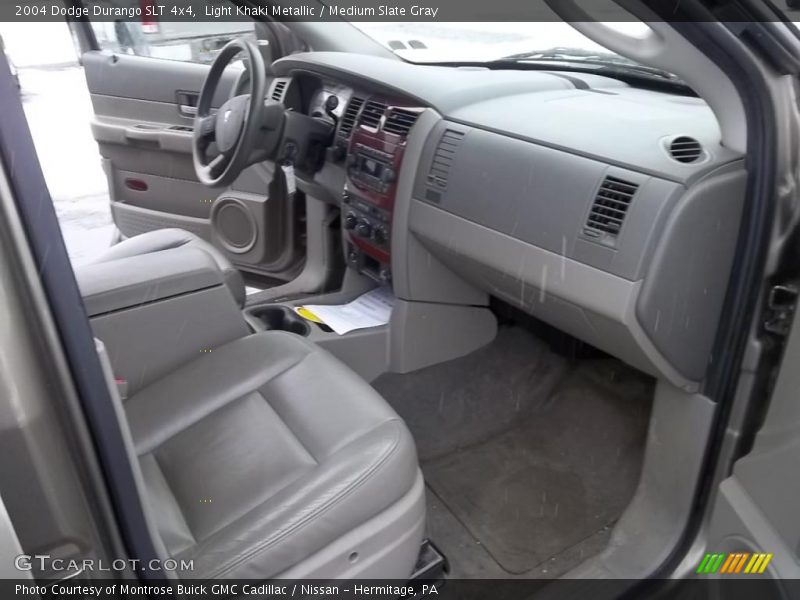 Light Khaki Metallic / Medium Slate Gray 2004 Dodge Durango SLT 4x4
