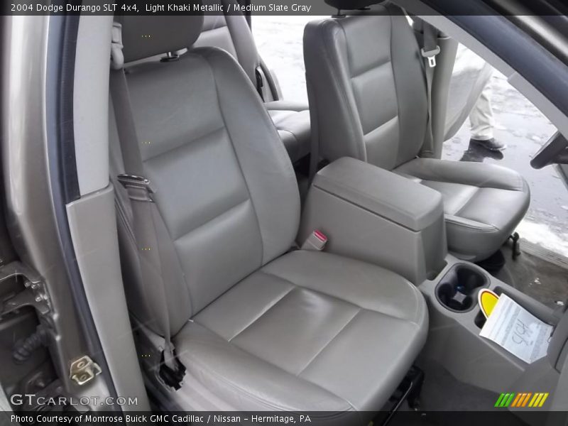 Light Khaki Metallic / Medium Slate Gray 2004 Dodge Durango SLT 4x4