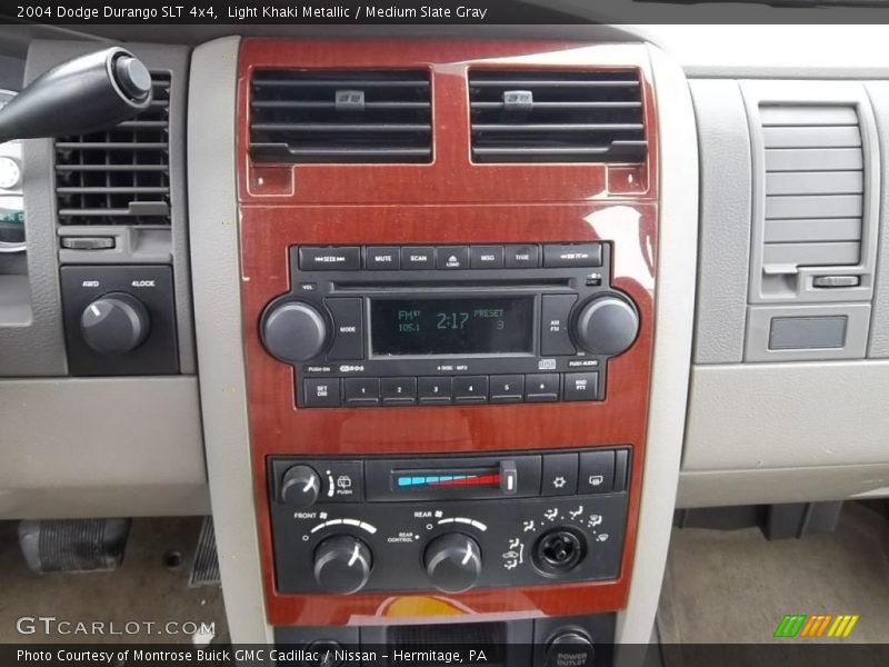 Light Khaki Metallic / Medium Slate Gray 2004 Dodge Durango SLT 4x4