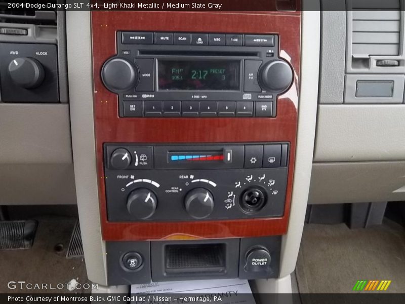 Light Khaki Metallic / Medium Slate Gray 2004 Dodge Durango SLT 4x4