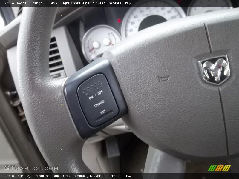 Light Khaki Metallic / Medium Slate Gray 2004 Dodge Durango SLT 4x4
