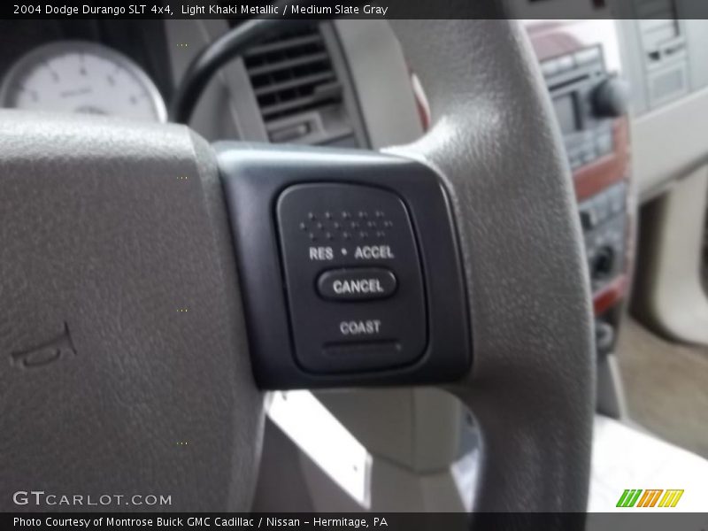 Light Khaki Metallic / Medium Slate Gray 2004 Dodge Durango SLT 4x4
