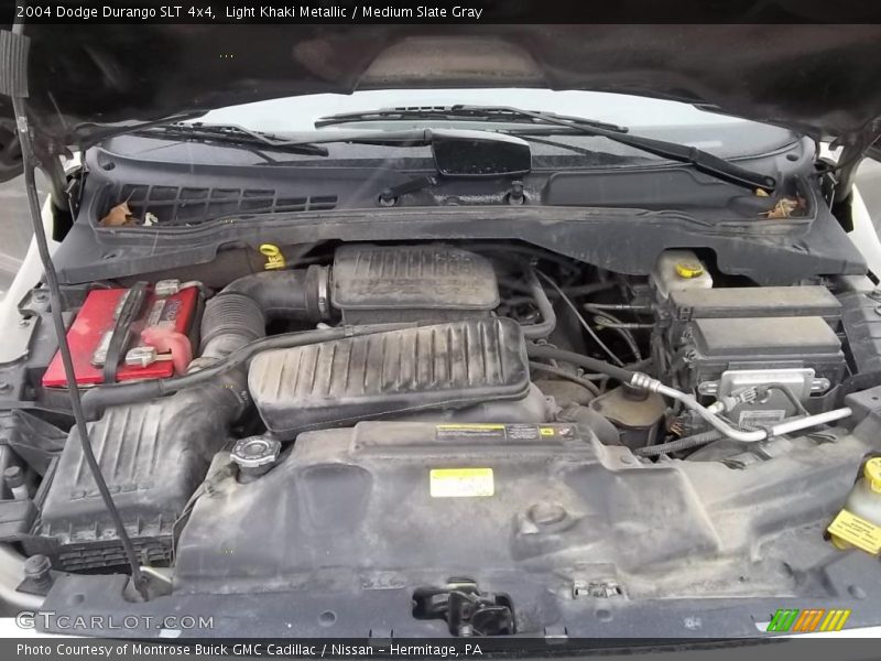 Light Khaki Metallic / Medium Slate Gray 2004 Dodge Durango SLT 4x4