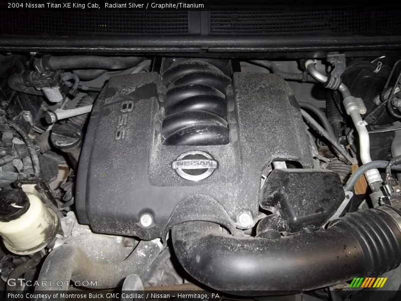 Radiant Silver / Graphite/Titanium 2004 Nissan Titan XE King Cab