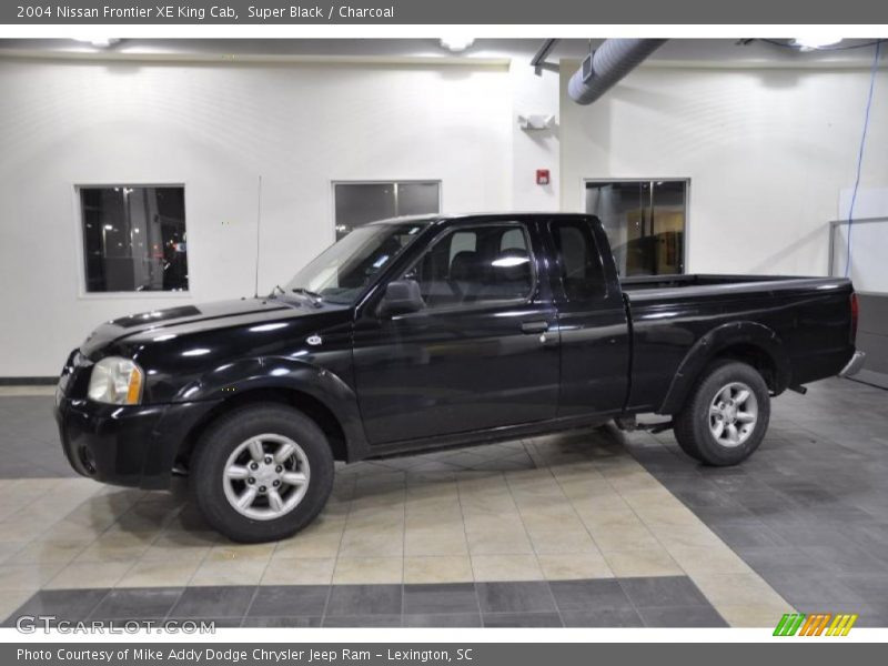 Super Black / Charcoal 2004 Nissan Frontier XE King Cab