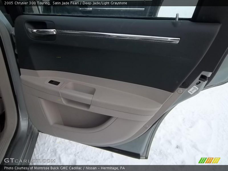 Satin Jade Pearl / Deep Jade/Light Graystone 2005 Chrysler 300 Touring