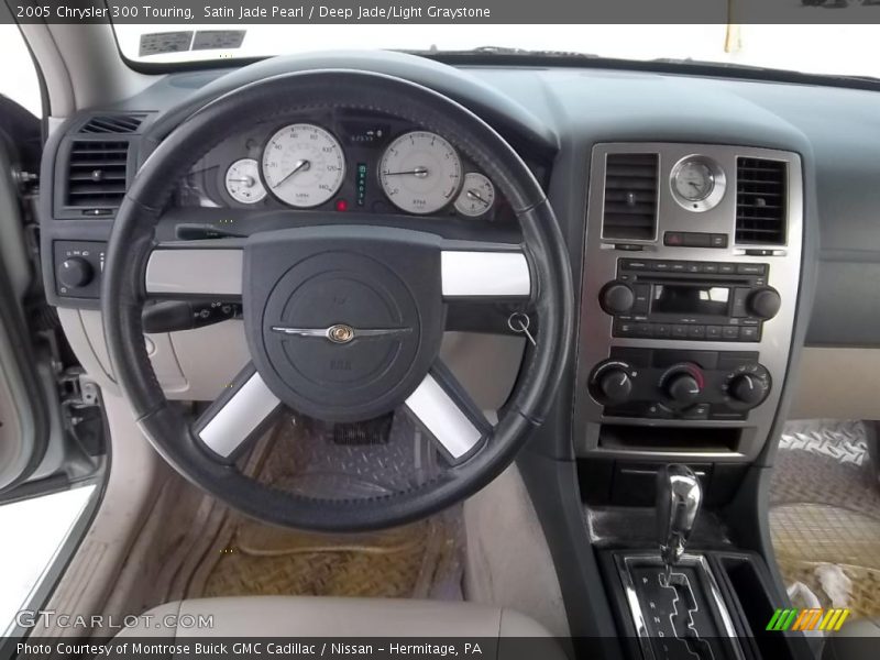 Satin Jade Pearl / Deep Jade/Light Graystone 2005 Chrysler 300 Touring