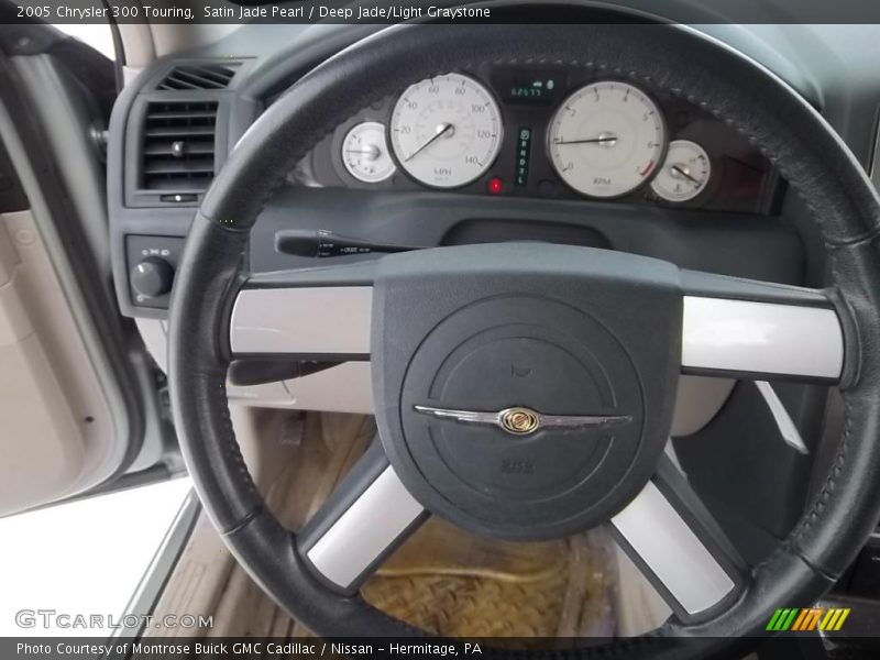 Satin Jade Pearl / Deep Jade/Light Graystone 2005 Chrysler 300 Touring