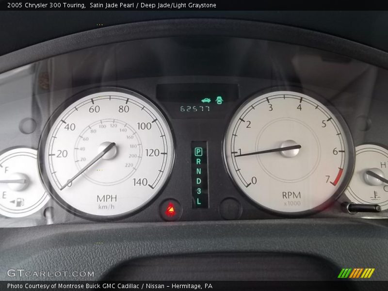 Satin Jade Pearl / Deep Jade/Light Graystone 2005 Chrysler 300 Touring
