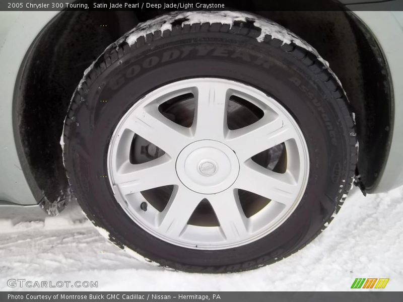 Satin Jade Pearl / Deep Jade/Light Graystone 2005 Chrysler 300 Touring