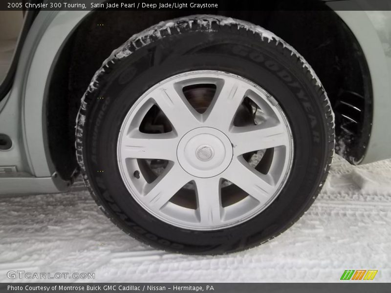Satin Jade Pearl / Deep Jade/Light Graystone 2005 Chrysler 300 Touring