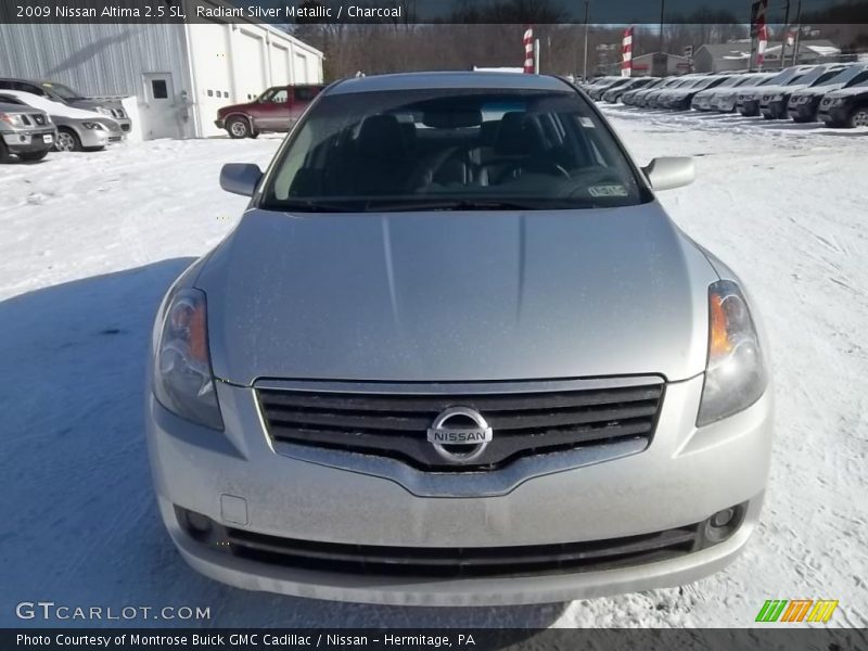 Radiant Silver Metallic / Charcoal 2009 Nissan Altima 2.5 SL