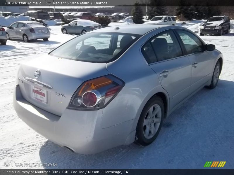 Radiant Silver Metallic / Charcoal 2009 Nissan Altima 2.5 SL