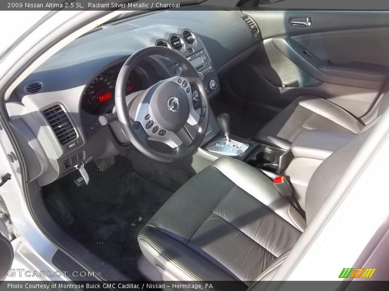 Radiant Silver Metallic / Charcoal 2009 Nissan Altima 2.5 SL