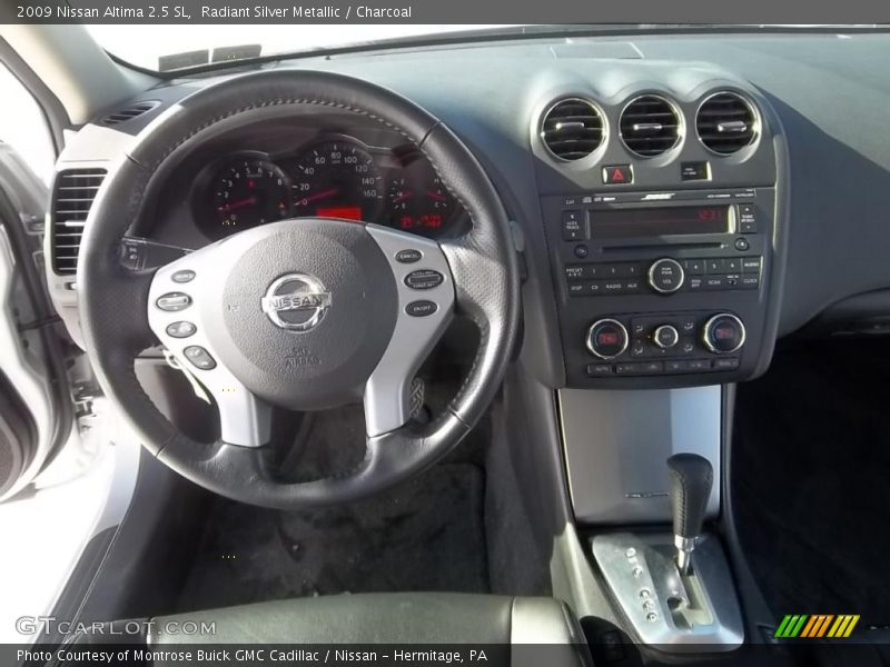 Radiant Silver Metallic / Charcoal 2009 Nissan Altima 2.5 SL
