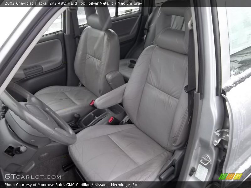  2002 Tracker ZR2 4WD Hard Top Medium Gray Interior