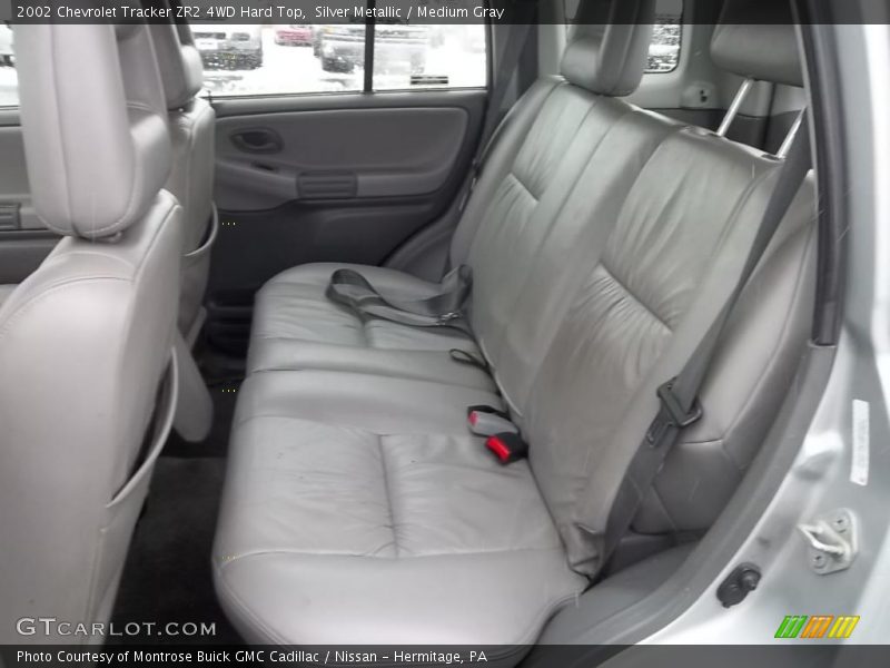  2002 Tracker ZR2 4WD Hard Top Medium Gray Interior