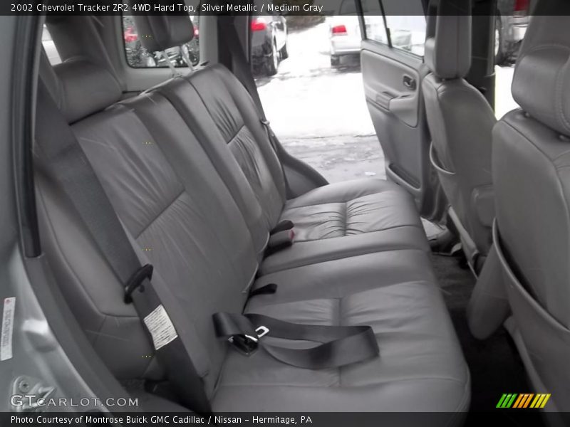 Silver Metallic / Medium Gray 2002 Chevrolet Tracker ZR2 4WD Hard Top