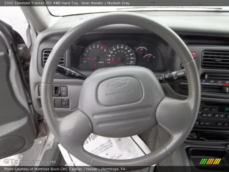  2002 Tracker ZR2 4WD Hard Top Steering Wheel