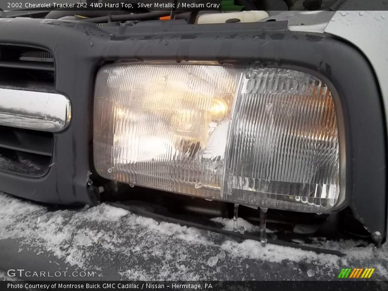 Silver Metallic / Medium Gray 2002 Chevrolet Tracker ZR2 4WD Hard Top