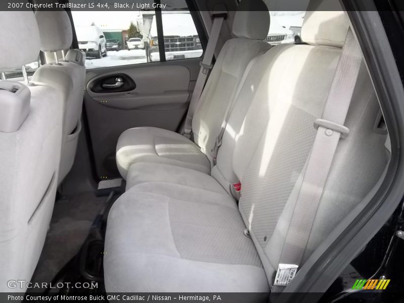 Black / Light Gray 2007 Chevrolet TrailBlazer LS 4x4