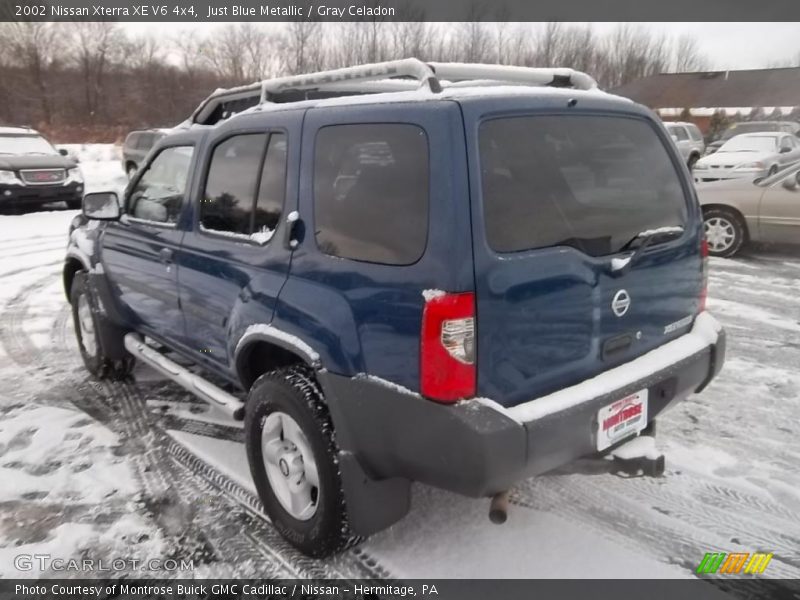 Just Blue Metallic / Gray Celadon 2002 Nissan Xterra XE V6 4x4