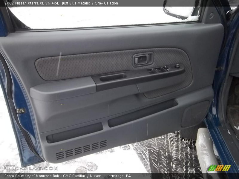 Just Blue Metallic / Gray Celadon 2002 Nissan Xterra XE V6 4x4